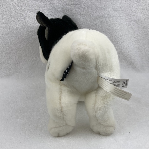 FAO Swartz Boston Terrier Plush Stuffed Animal Toy Realistic 11” - Picture 8 of 14